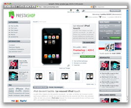 php網上購物系統 prestashop